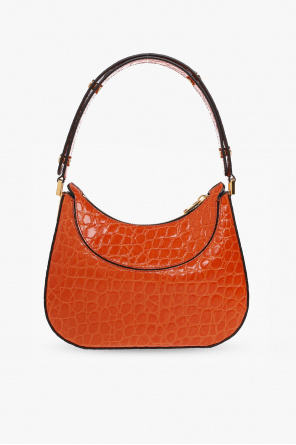 Orange 'Milano Mini' shoulder bag Marni - Marni contrast-stitch trench coat  - StasanetShops Germany